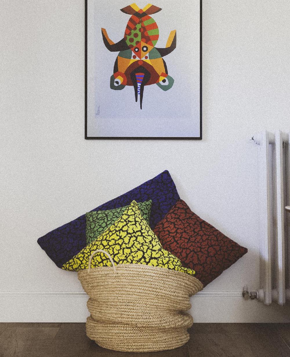 sancal Rift Cojín L Baggy					 					Amarillo Superdescuento