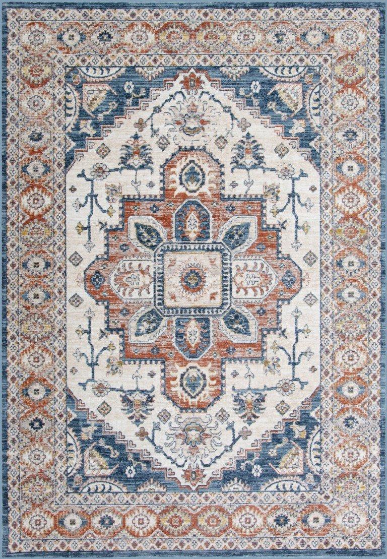 ﻿sualsa Alfombra clásica estilo vintage acrílica. 991