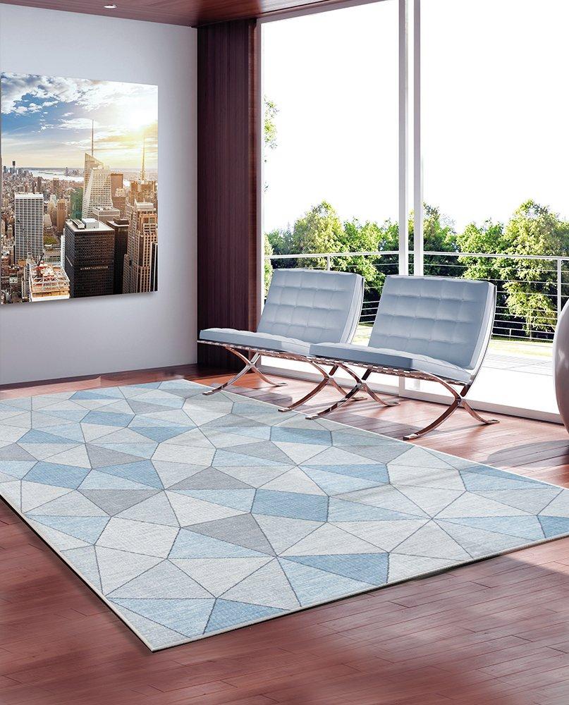 sualsa Alfombra tejida con viscosa riqueza de colores 934 Limitado a 3 días