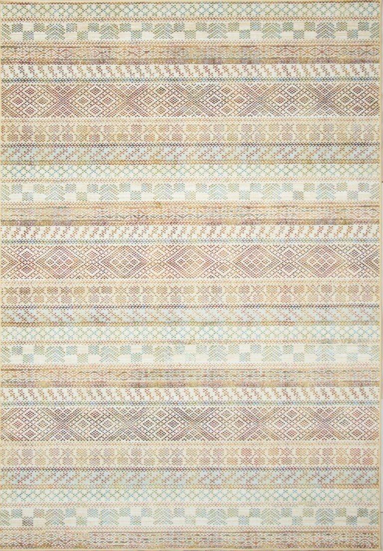 sualsa Alfombra tejida con viscosa riqueza de colores 364