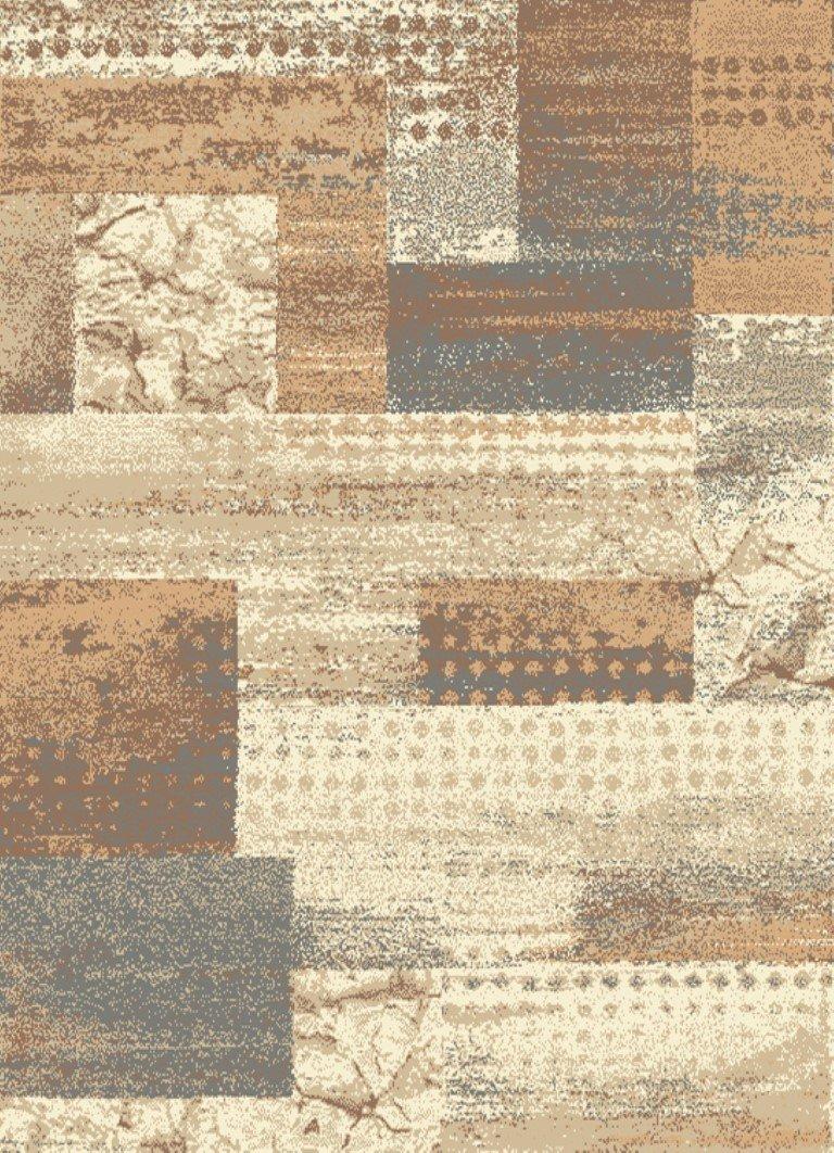 sualsa Alfombra moderna acrílica diseño abstracto tacto suave. 246 2025