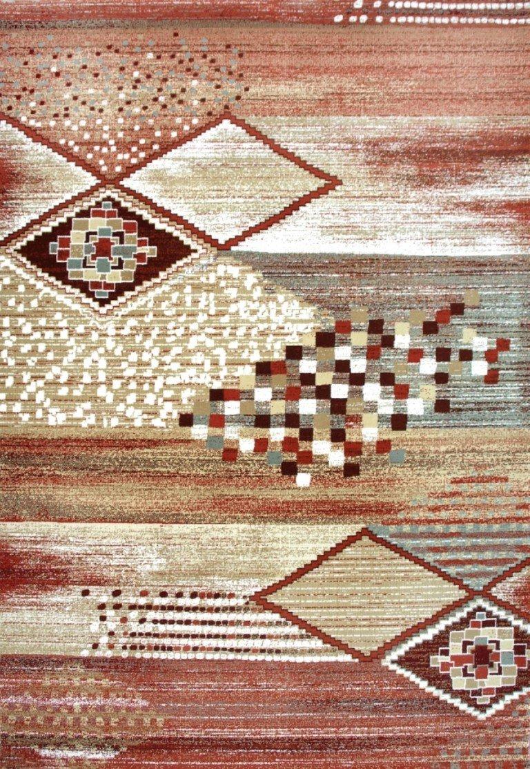 sualsa Alfombra moderna fabricada con materiales nobles. 873