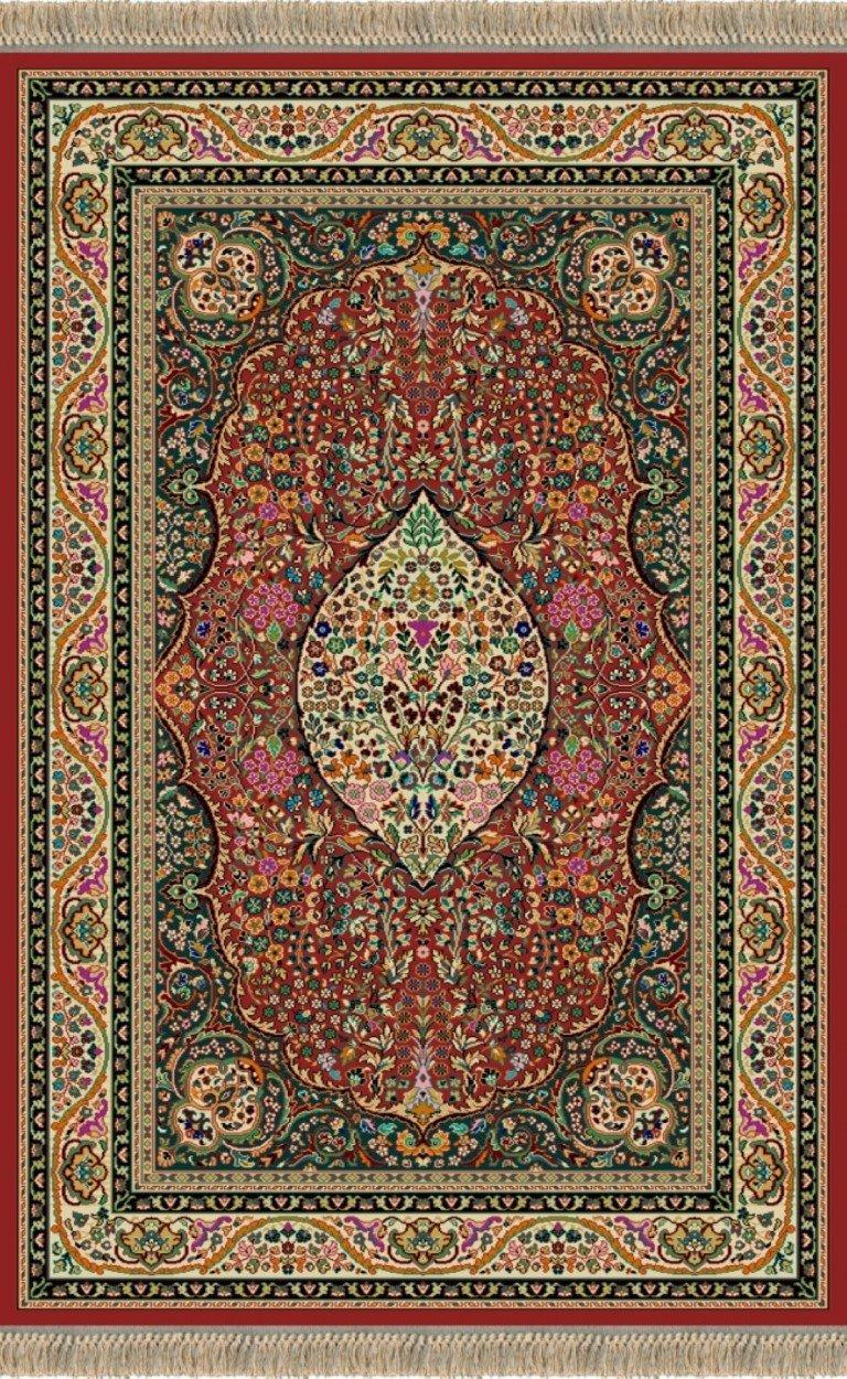 sualsa Alfombra clásica inspiración oriental fabricada con materiales nobles. 820 Superdescuento