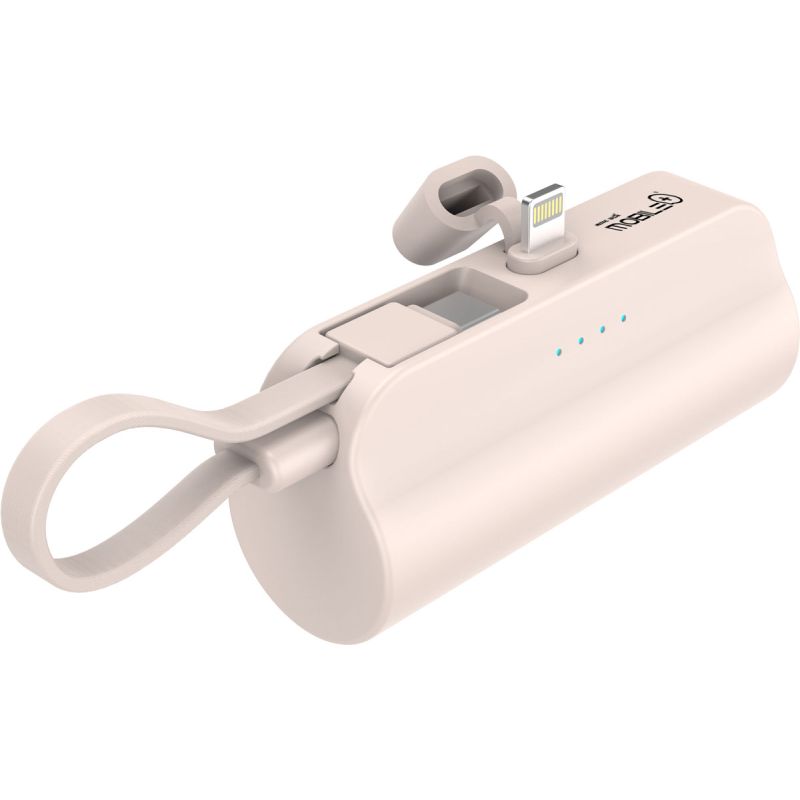 thulos Power bank conector Lightning y cable tipo C desmontable e integrado capacidad batería: 5000 MAH. Mobile + MB-PB105 Último día