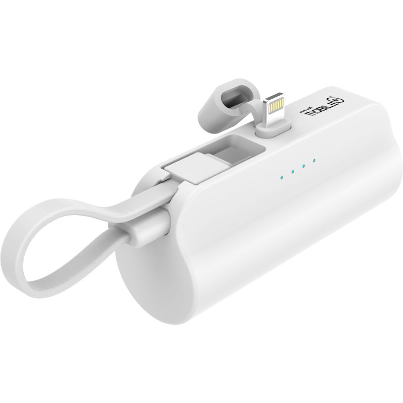 thulos Power bank conector Lightning y cable tipo C desmontable e integrado capacidad batería: 5000 MAH. Mobile + MB-PB105 Último día