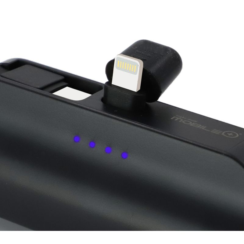 thulos Power bank conector Lightning y cable tipo C desmontable e integrado capacidad batería: 5000 MAH. Mobile + MB-PB105 Último día