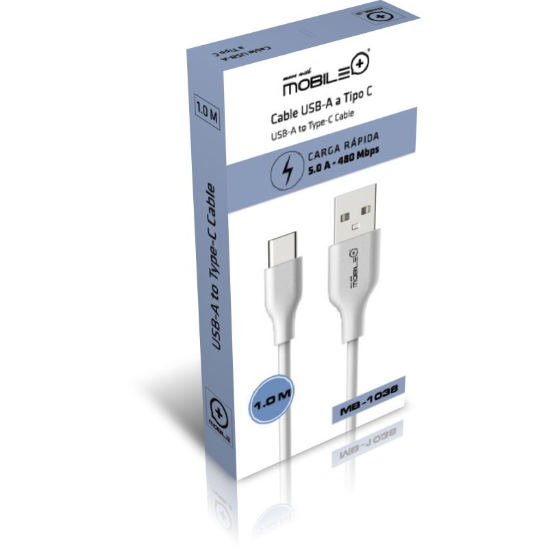 thulos Cable de carga rápida y transmisión de datos USB-A a Tipo-C longitud de cable: 1 m 1.5 m ó 2 m. MOBILE+ Precio de fábrica