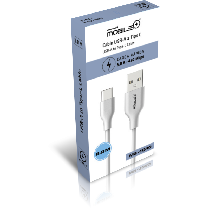 thulos Cable de carga rápida y transmisión de datos USB-A a Tipo-C longitud de cable: 1 m 1.5 m ó 2 m. MOBILE+ Precio de fábrica