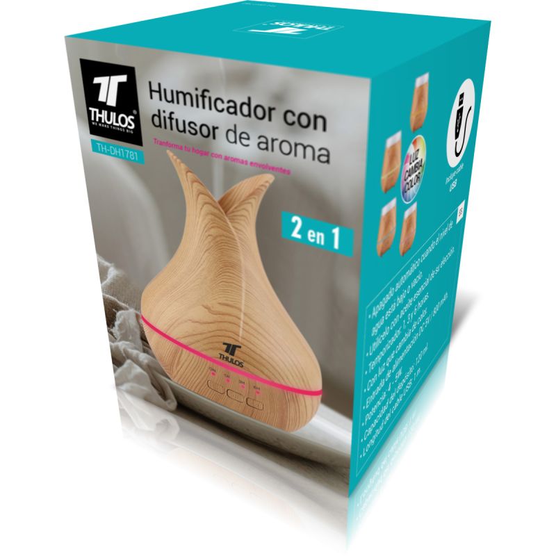 thulos Humidificador con difusor de aroma. THULOS TH-DH1781 Descuentos del mes