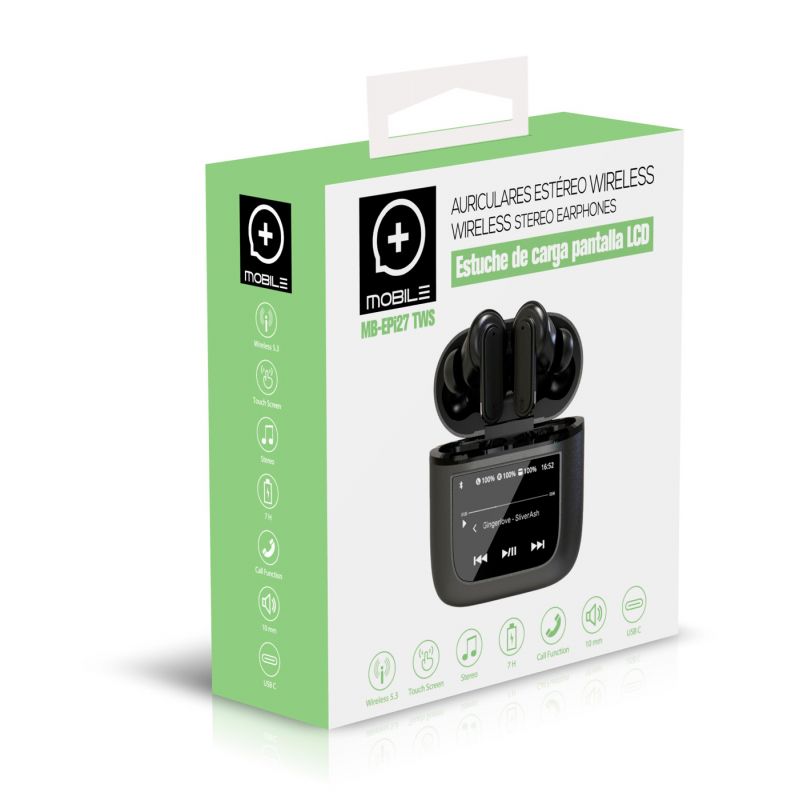 thulos Auriculares estéreo wireless. MOBILE+ MB-EPi27 Grandes ahorros