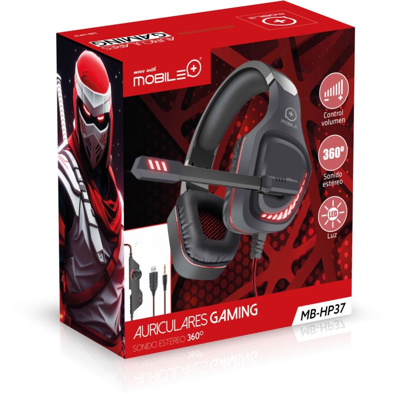thulos Auriculares Gaming. MOBILE+ MB-HP37 2025
