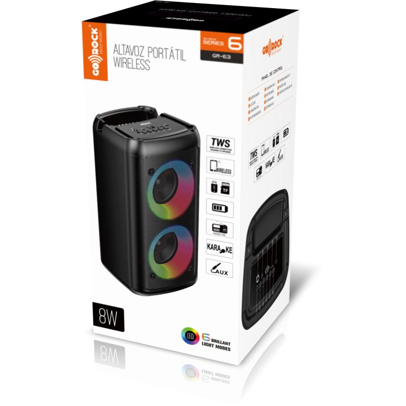 thulos Altavoz TWS función KARAOKE 8W. GO-ROCK GR-63 Outlet online