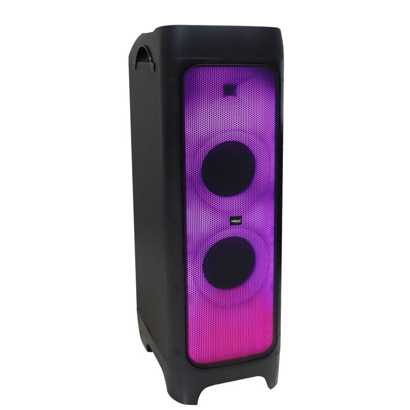 thulos Altavoz torre TWS karaoke 500w incluye mando a distancia y 2 Micrófonos inalámbricos. GO-ROCK GR-717 Venta caliente