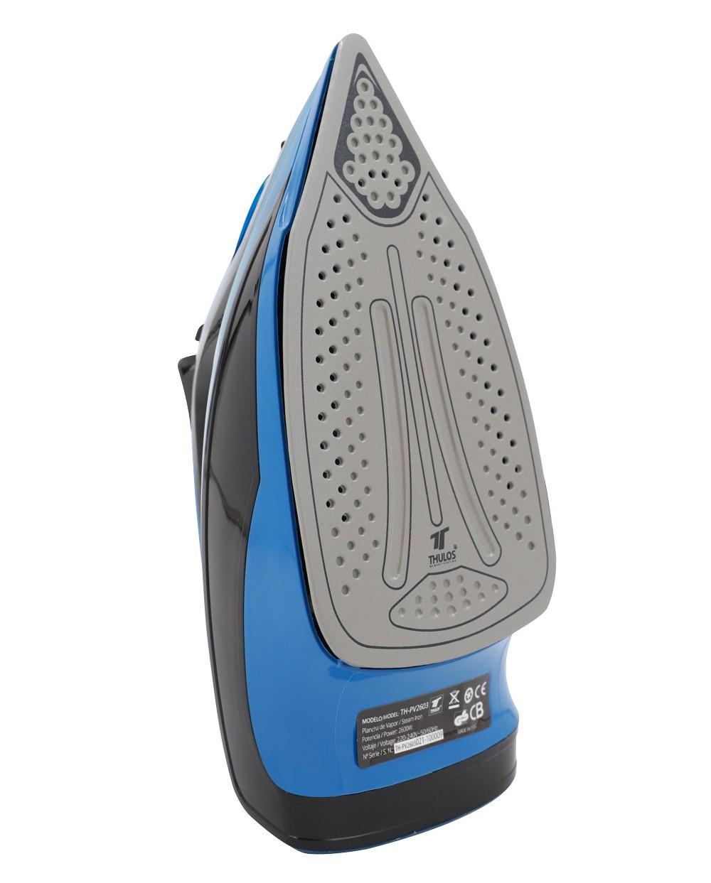 thulos Plancha de vapor con suela de cerámica. Potencia 2600W. THULOS TH-PV2603 Ventas relámpago