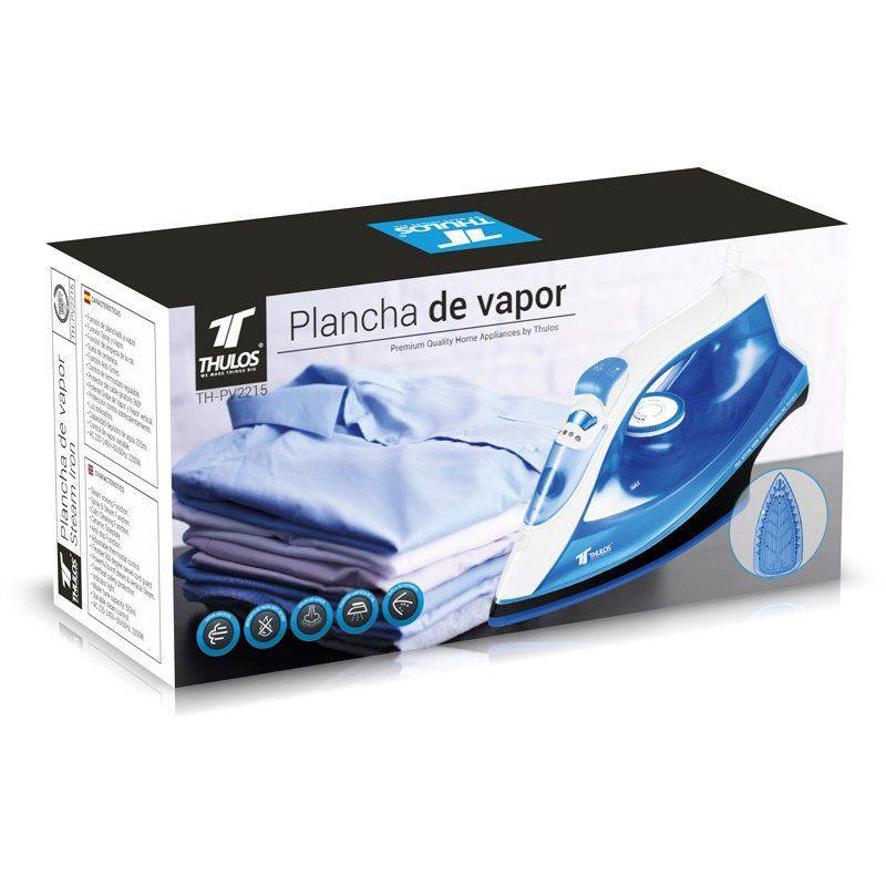 thulos Plancha de vapor suela con revestimiento cerámico 2200W. THULOS TH-PV2215 Mejor oferta
