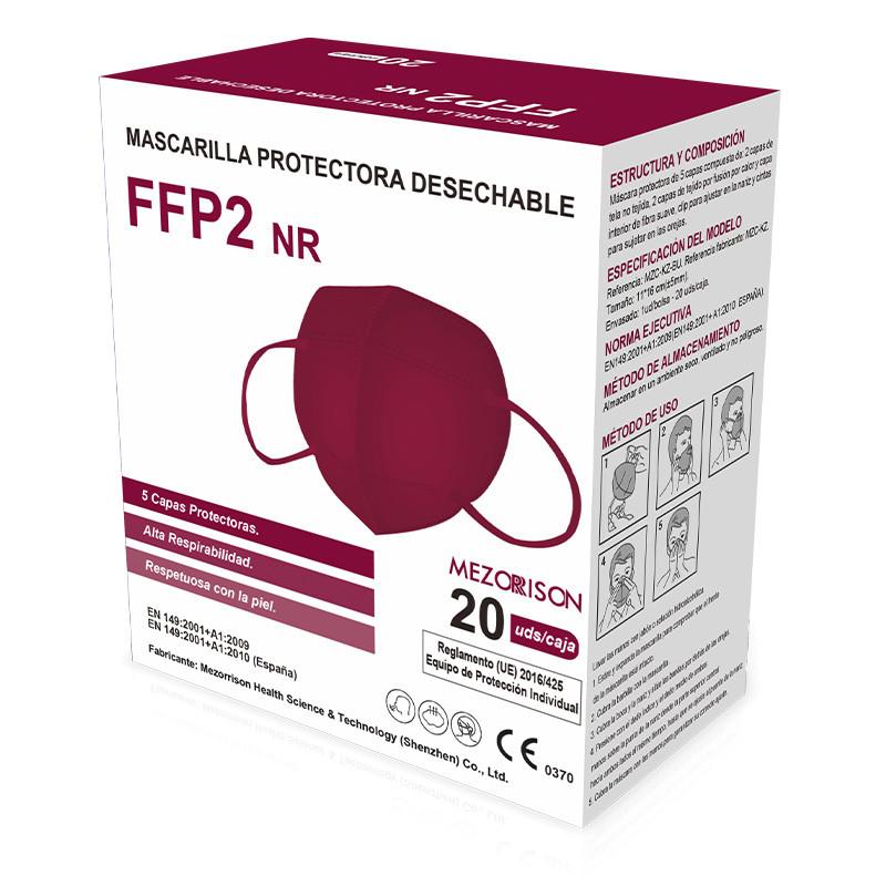 thulos Mascarilla Protectora Desechable FFP2. 4 COLORES (20 unidades/caja) THULOS MZC-KZ Grandes descuentos