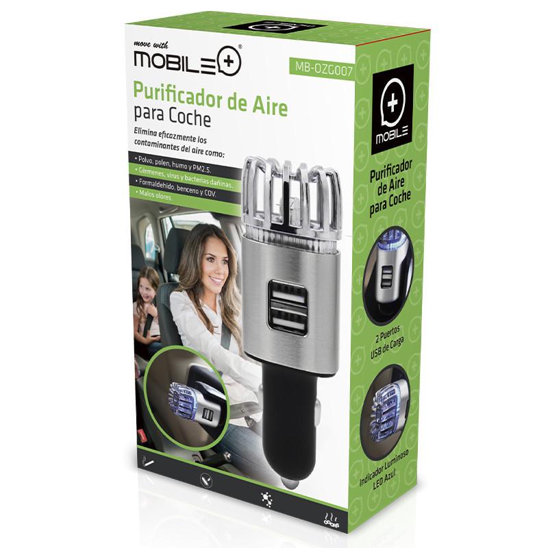 thulos Purificador de aire para coche. MOBILE MB-OZG007 Limitado a 3 días