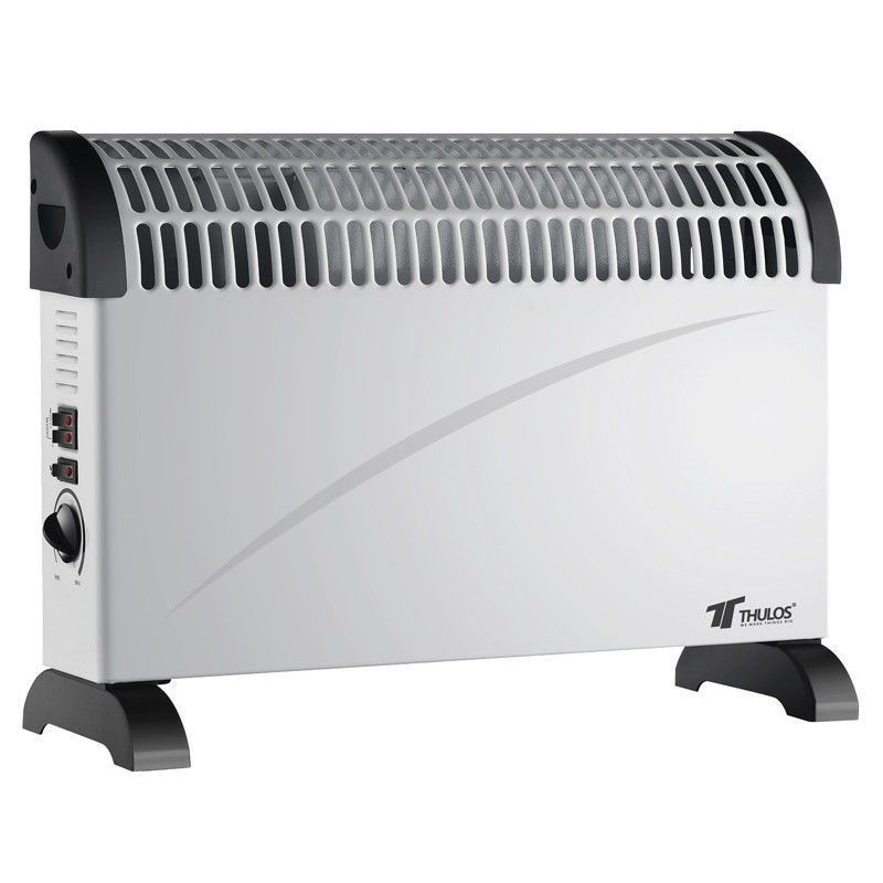 thulos Calefactor convector con turbo ventilador 3 ajustes de temperatura. THULOS TH-CH2001