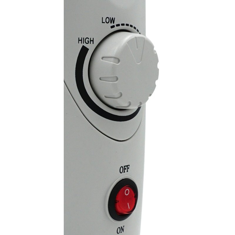 thulos Mini Radiador de aceite de 5 elementos de calor. Potencia: 500W. THULOS TH-RAC502 Libre de impuestos