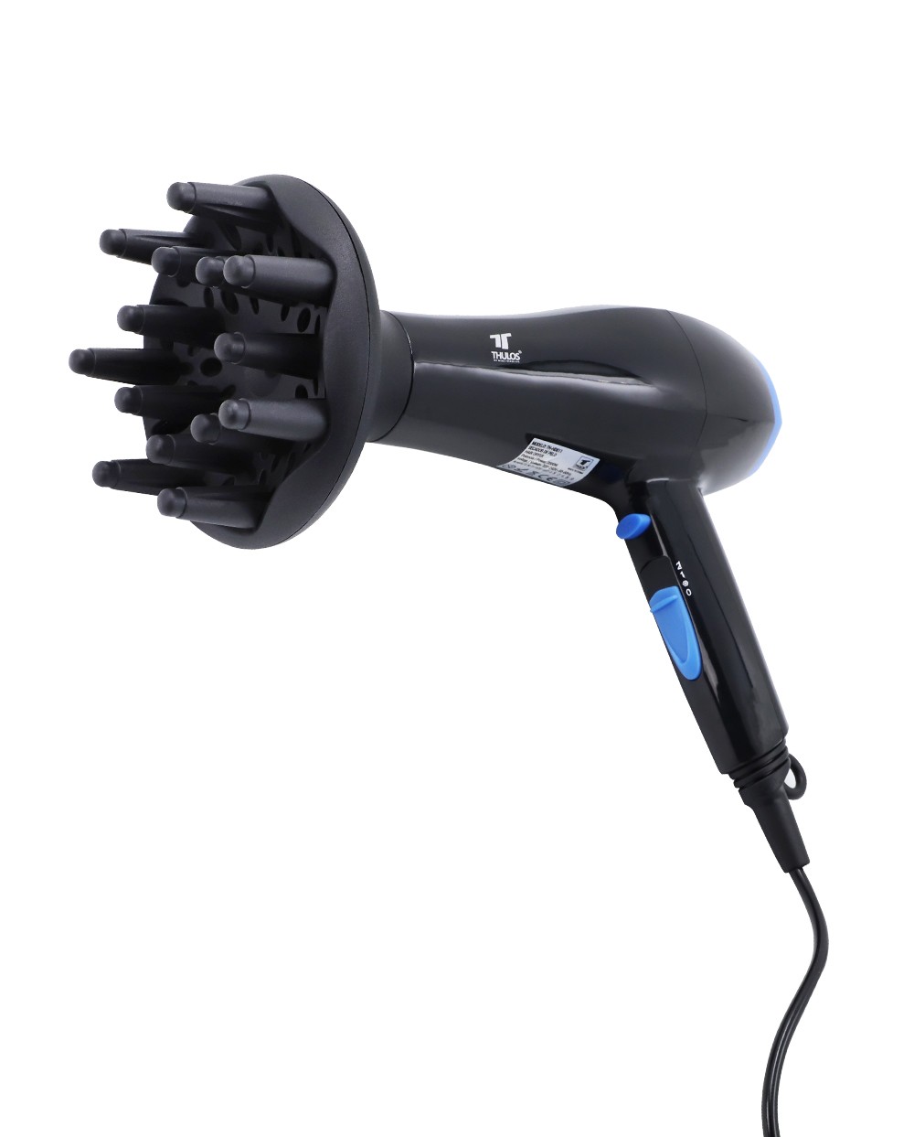 thulos Secador de Pelo 2 velocidades y 3 ajustes de calor. Incluye concentrador y difusor. THULOS TH-HD811 Liquidación