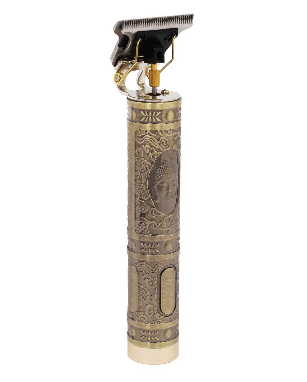 thulos Recortadora de pelo estilo Vintage cuerpo de metal y cuchilla de acero de carbono. THULOS TH-CP112