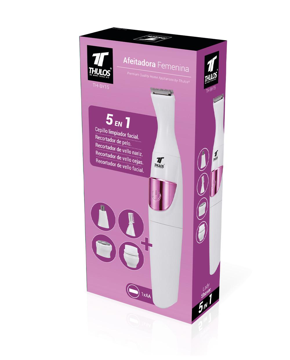 thulos Afeitadora Corporal 5 en 1 Cabezales extraíbles. THULOS TH-BY15 Precios de Black Friday
