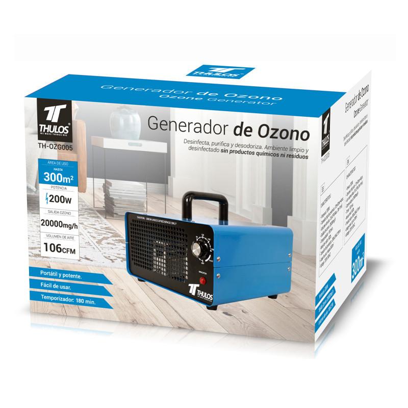 thulos Generador de Ozono 200W Área: 300m2. THULOS TH-OZG005 Gran oferta