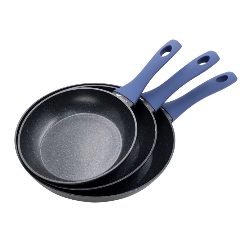 thulos Juego de 3 sartenes Ø20 Ø24 Y Ø28 cm. Aptas para todo tipo de cocinas. THULOS TH-FPS343 AMSTERDAM Envío gratis