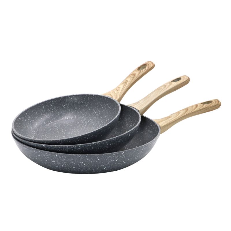 thulos Juego de 3 sartenes Ø20 Ø24 Y Ø28 cm. Aptas para todo tipo de cocinas. THULOS TH-FPS342 ROME Oferta especial