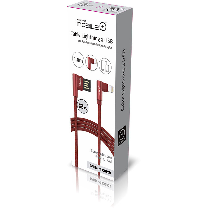 thulos Cable de datos y carga Lightning a USB. MOBILE+ MB-1023 Precios de Black Friday