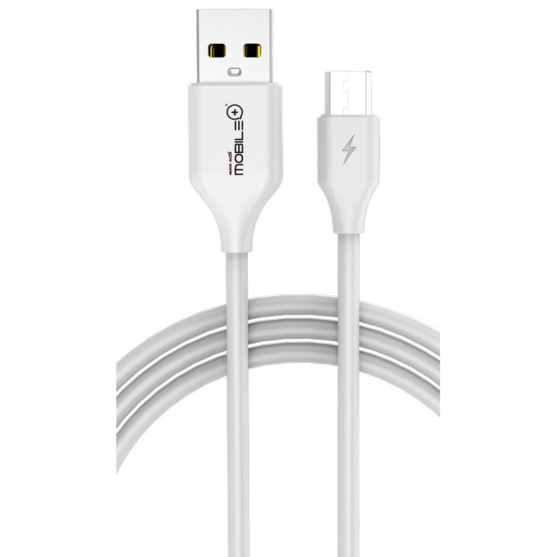thulos Cable de datos y carga micro USB a USB compatible con Smartphones 1 metro longitud. MOBILE+ MB-1011