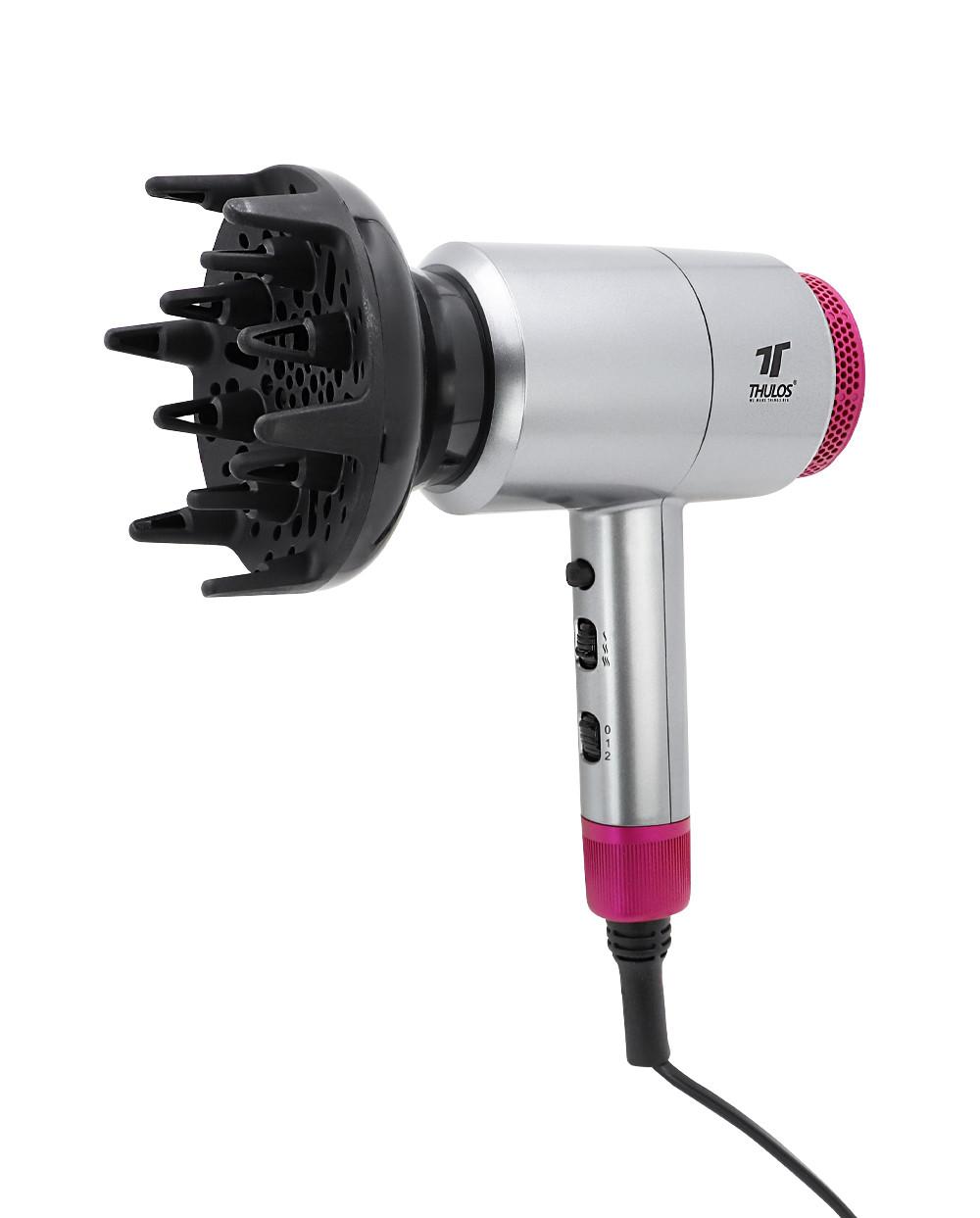 thulos Secador de Pelo Iónico. 1600-1800W. Incluye difusor y concentrador. THULOS TH-HD804 En línea