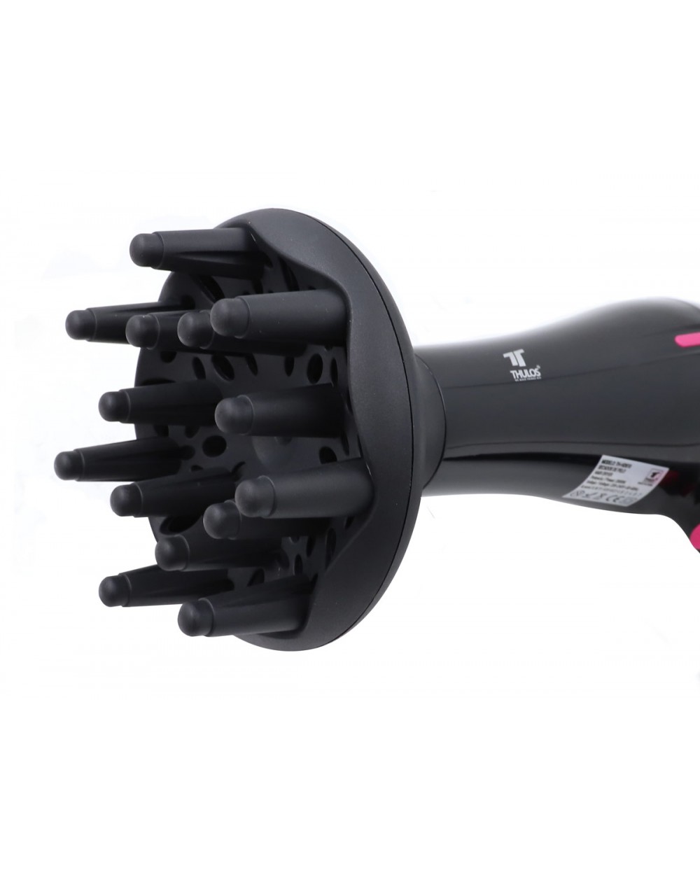 thulos Secador de pelo 2 velocidades 3 temperaturas 2000W con difusor y concetrador. THULOS TH-HD810 Venta caliente