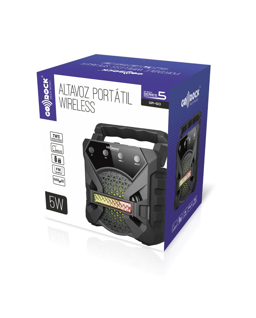 thulos Altavoz Portátil Wireless GO-ROCK GR-50 Rebajas baratas