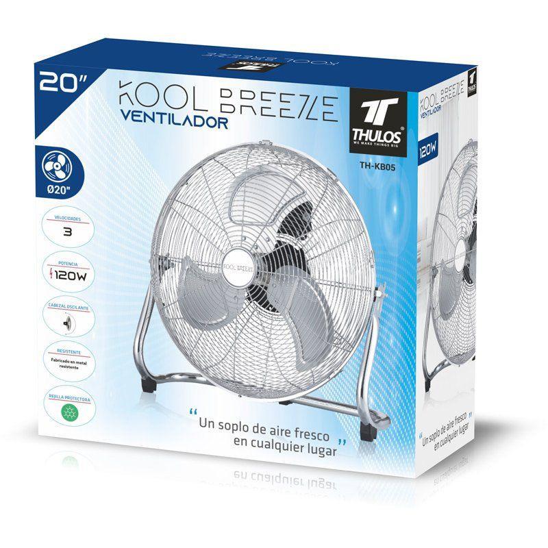 thulos Ventilador de suelo de ø20" 140W 3 velocidades. KOOL BREEZE BY THULOS TH-KB05 Oferta especial