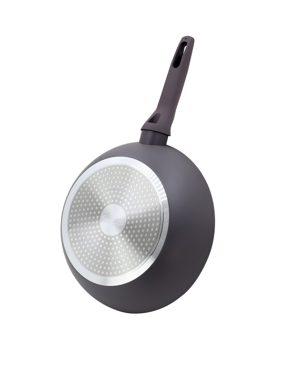 thulos Sartén Revestimiento Antiadherente Efecto Piedra Ø20 Ø22 Ø24 Ø26 Ø28 Ø30 cm. GREY SERIE THULOS TH-FRP Precio de fábrica