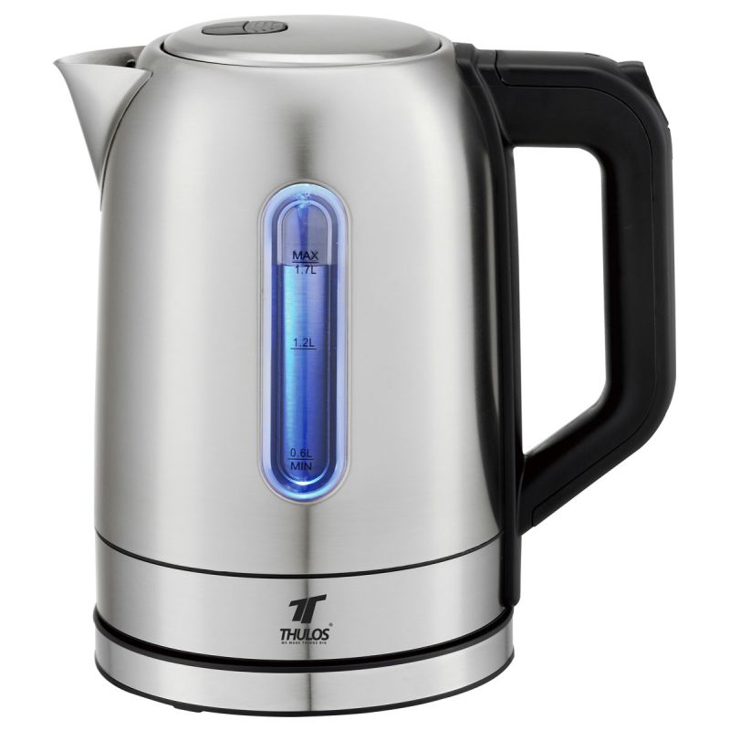 thulos Hervidor de agua 1.7L cuerpo de acero inoxidable. THULOS TH-HV1701