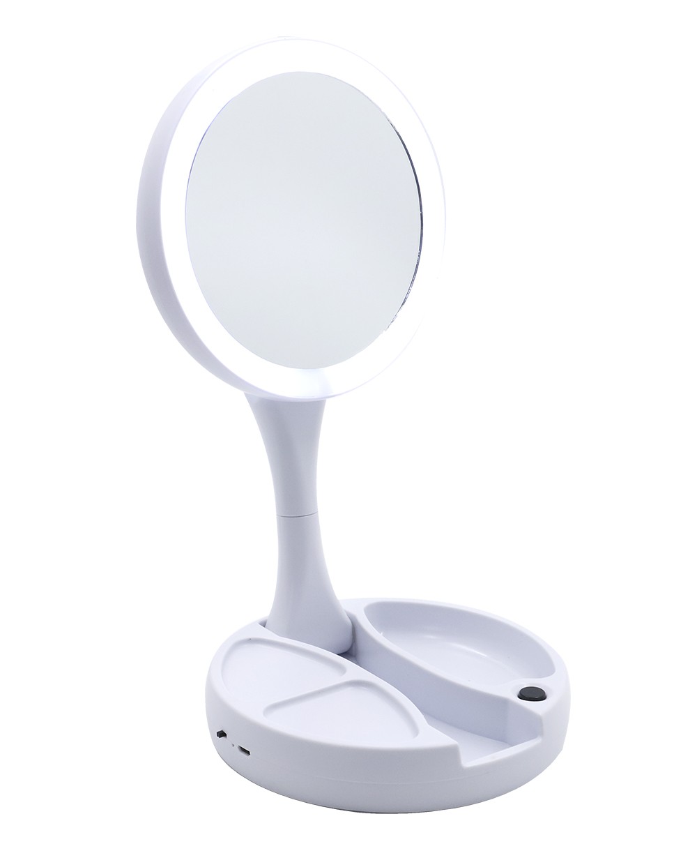 thulos Espejo De Doble Cara Con Luz Led. Aumento 1x y 10x. THULOS TH-BY05 Rebajas