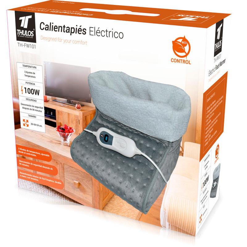 thulos Calientapiés eléctrico 3 niveles de temperatura. THULOS TH-FW101 Rebajas baratas