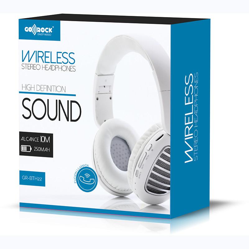 thulos Auriculares estéreo wireless V5.0. GO-ROCK GR-BTH22 Liquidación