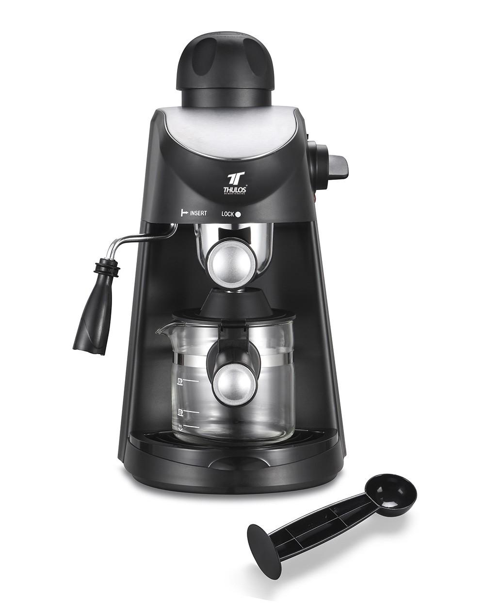 thulos Cafetera Espresso 240ml 4 tazas jarra cristal ERP. THULOS TH-CM05 Solo queda un día