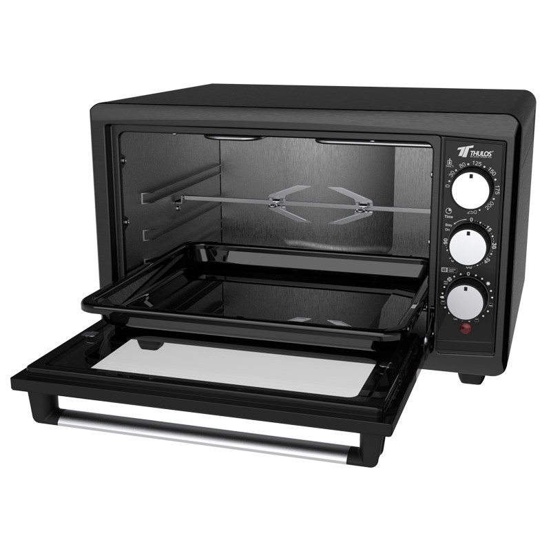 thulos Horno Eléctrico de Convección y Función Rustipollo 46 litros. THULOS TH-HE46L2 Ahorra y exporta