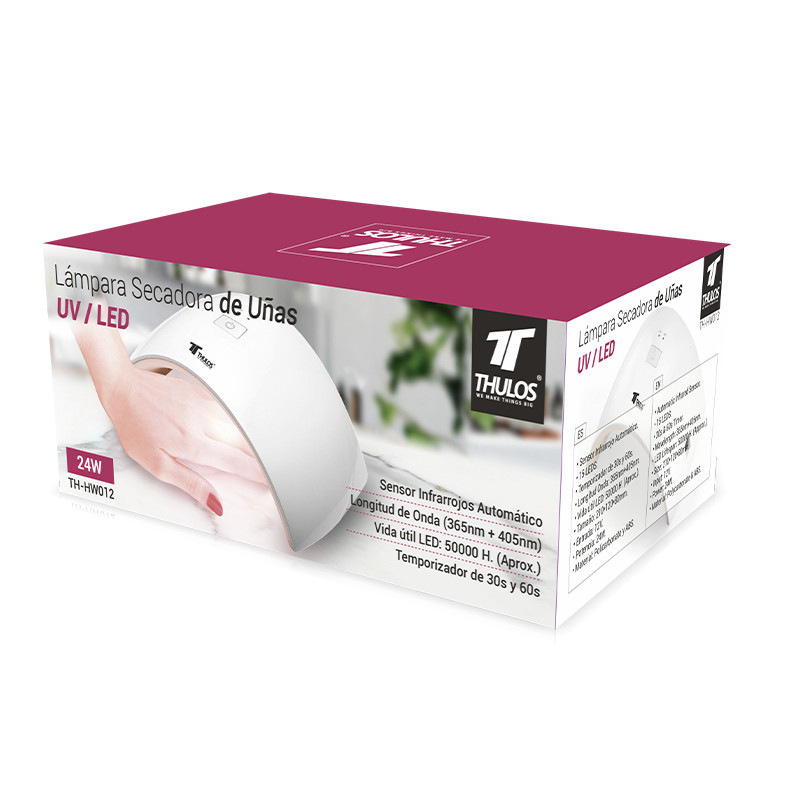 thulos Secador de uñas de doble LED. THULOS TH-HW012 Descuentos del mes