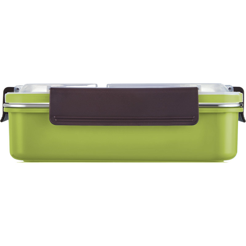 thulos Fiambrera de 750ml con bandeja interior de acero inoxidable de 2 compartimentos. THULOS TH-LB75 Rebajas baratas