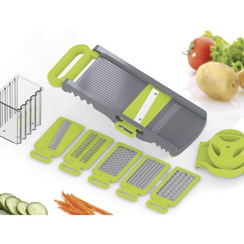thulos 6 en 1: Rallador de alimentos manual. THULOS TH-KA008