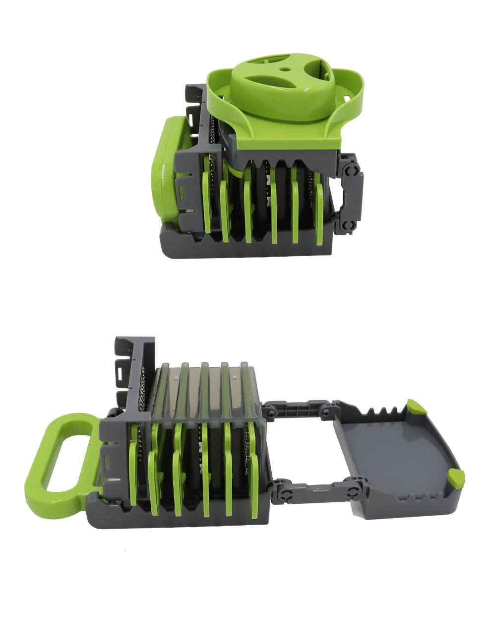 thulos 6 en 1: Rallador de alimentos manual. THULOS TH-KA008 Liquidación