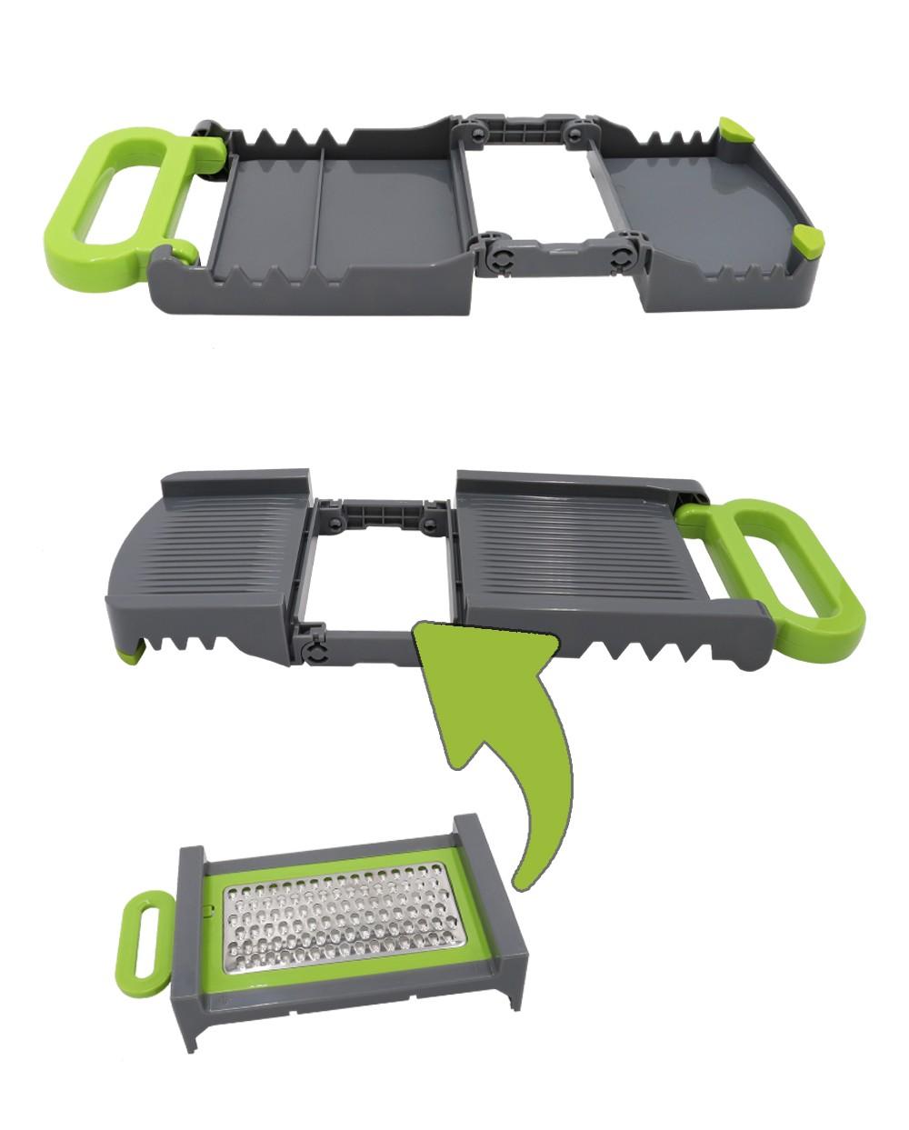 thulos 6 en 1: Rallador de alimentos manual. THULOS TH-KA008 Liquidación