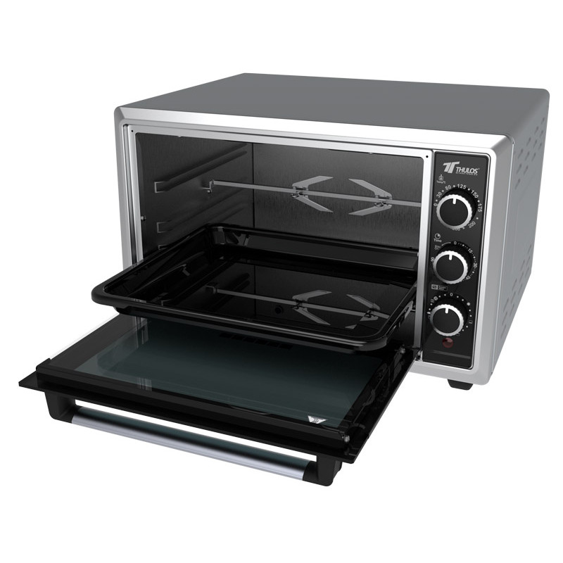 thulos Horno Eléctrico de Convección y función Rustipollo 34 litros. THULOS TH-HE34L Oferta especial