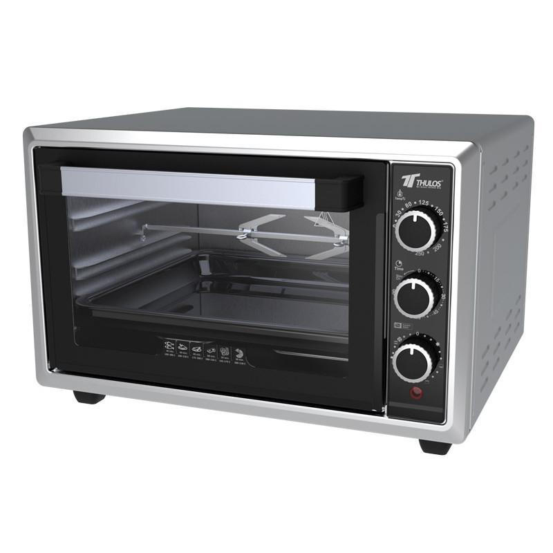 thulos Horno Eléctrico de Convección y función Rustipollo 34 litros. THULOS TH-HE34L Oferta especial