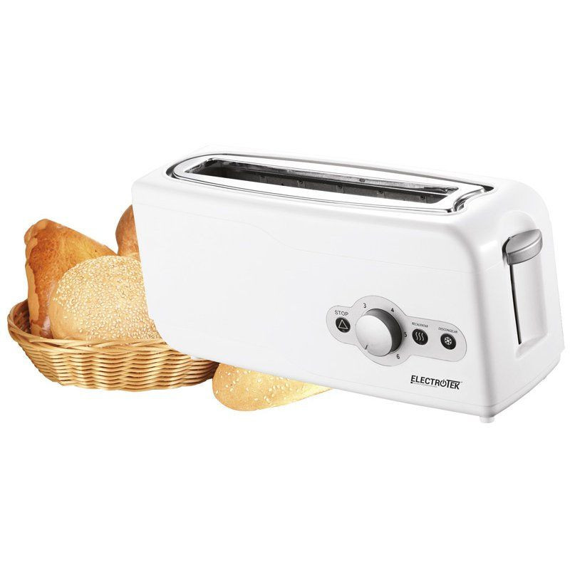 thulos Tostador de ranura ancha para 2 rebanadas y tacto frío. ELECTROTEK ET-VT750